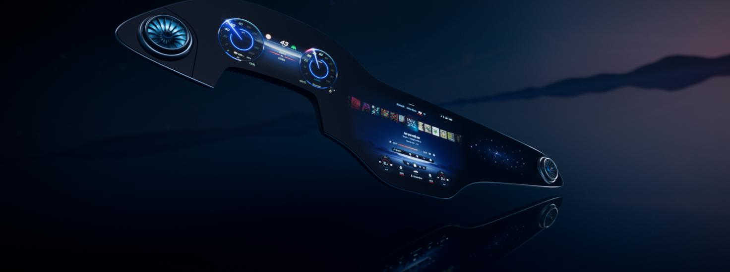 Mercedes Hyperscreen