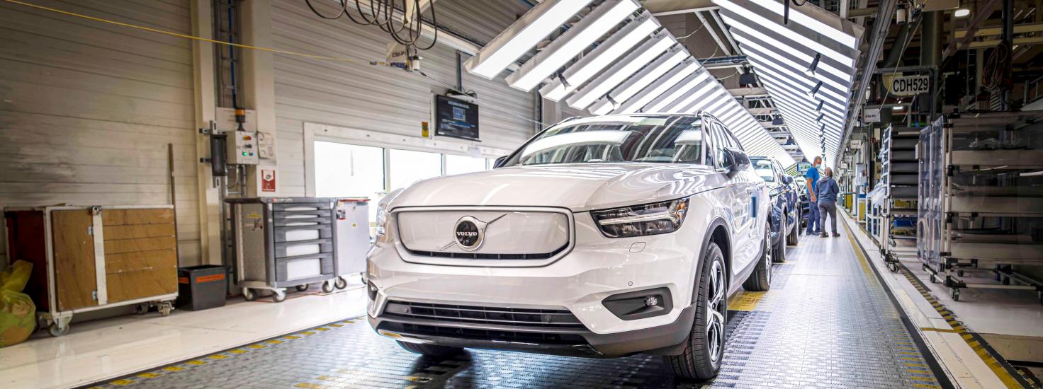 Volvo XC40 Recharge production